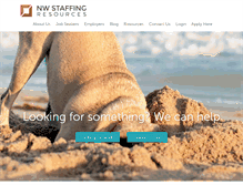 Tablet Screenshot of nwstaffing.com